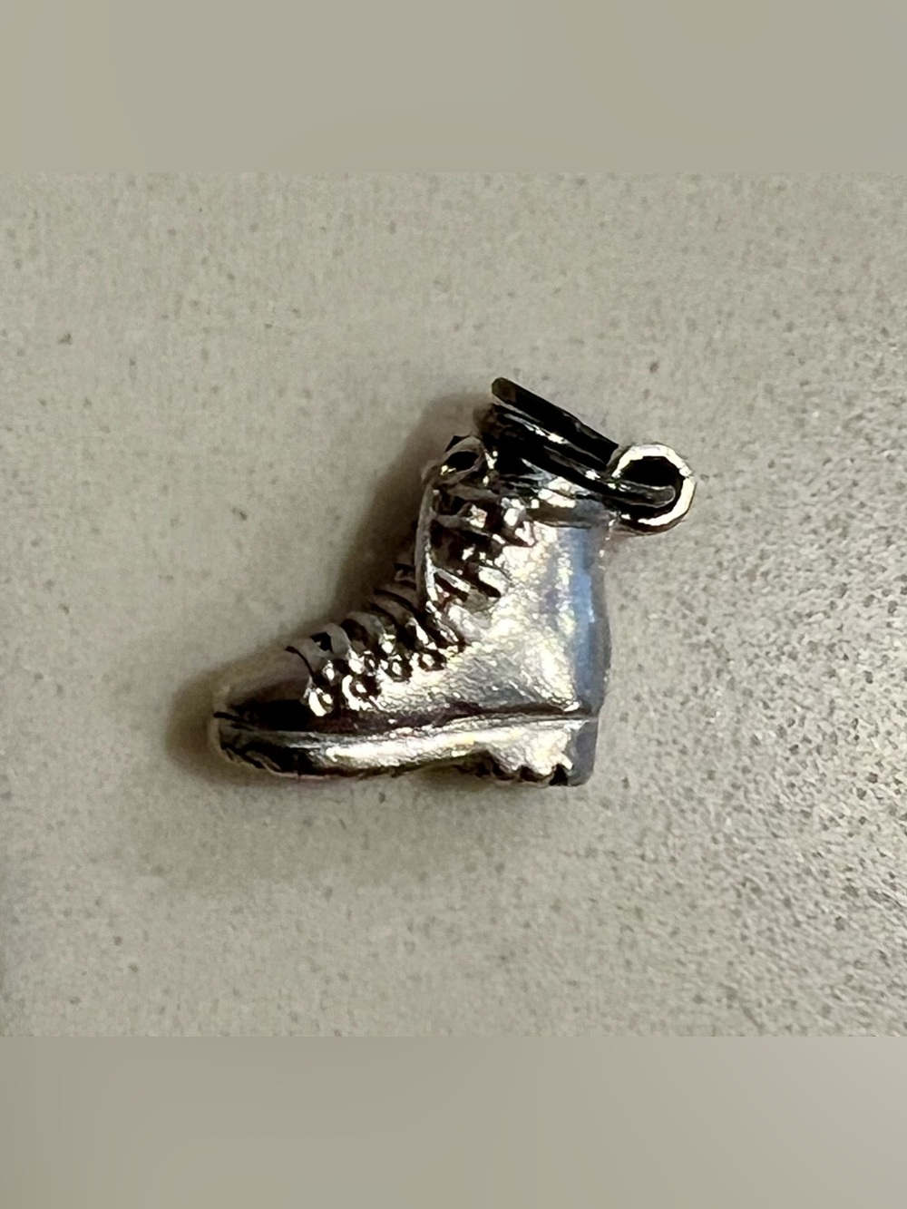 Rembrandt Silver Hiking Boot Charm Pendant